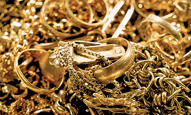 Gold coins and precious metals