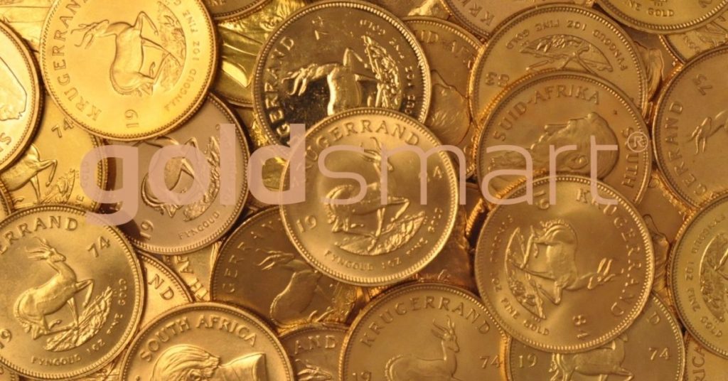 South Africa gold Krugerrand coin